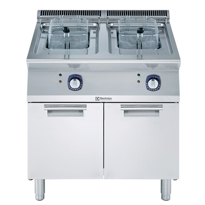 Electrolux Professional E7FREH2GF0 Dolaplı Fritöz, 2x15 L, Elektrikli