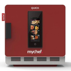 MYCHEF - Mychef Quick T1 Katalizörlü Hızlı Pişirme Fırını, Kırmızı