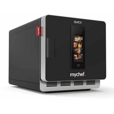 Mychef Quick T1 Katalizörlü Hızlı Pişirme Fırını, Siyah