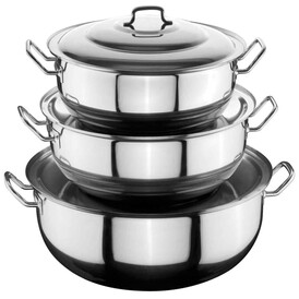 OZTI - Ozti Halvane Pot with Lid, 100x35 cm, 258 L.