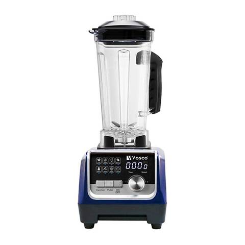 Vosco VHS-206C Dijital Buz Kırıcı Pro Bar Blender, 2 Lt, Mavi